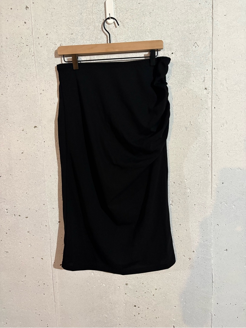 Cider Ruched Midi Pencil Skirt | Size: XL